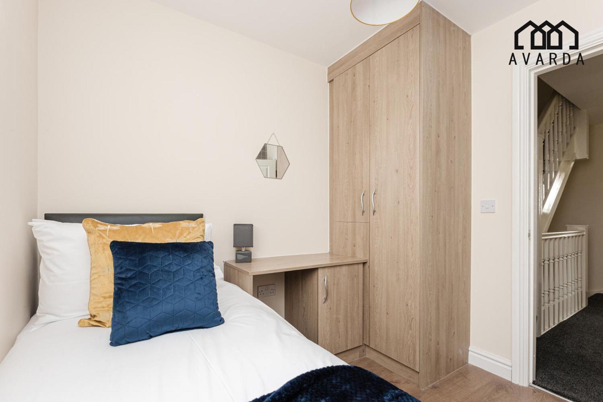 Oxheys House - 5 Bedrooms Contractors Parking Preston  Szoba fotó
