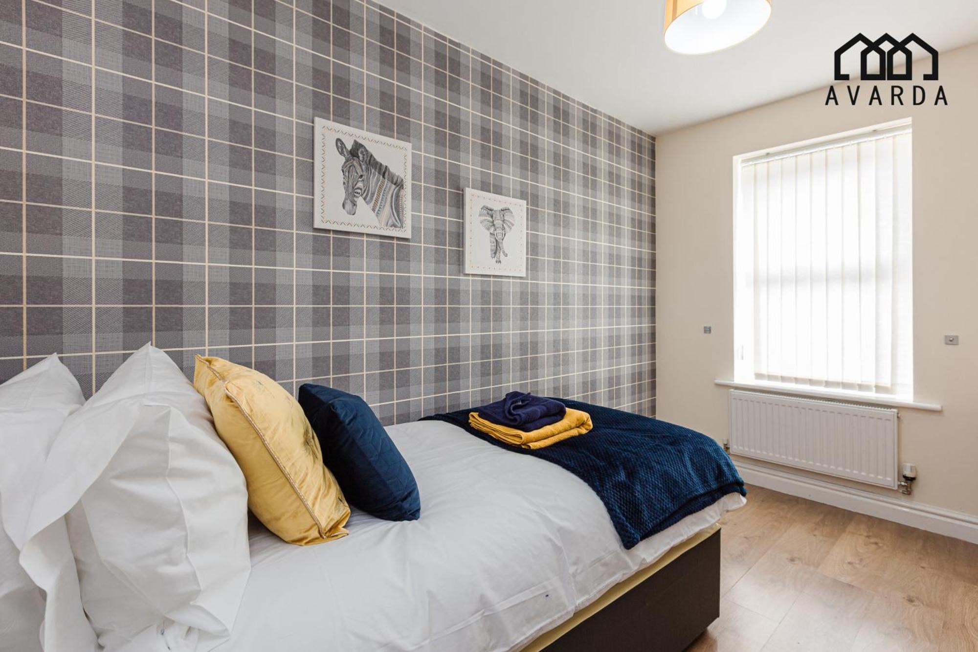 Oxheys House - 5 Bedrooms Contractors Parking Preston  Szoba fotó