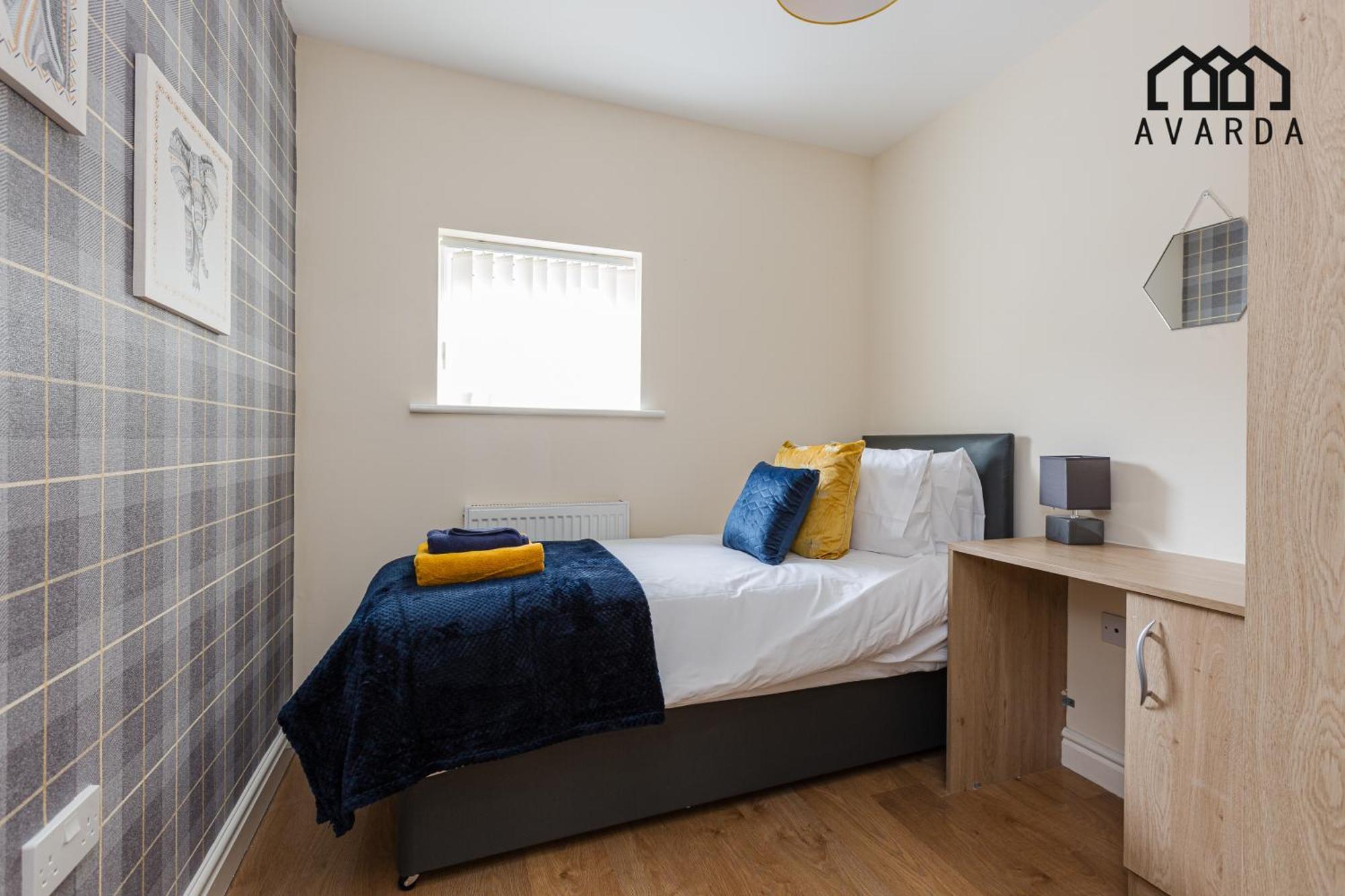 Oxheys House - 5 Bedrooms Contractors Parking Preston  Szoba fotó
