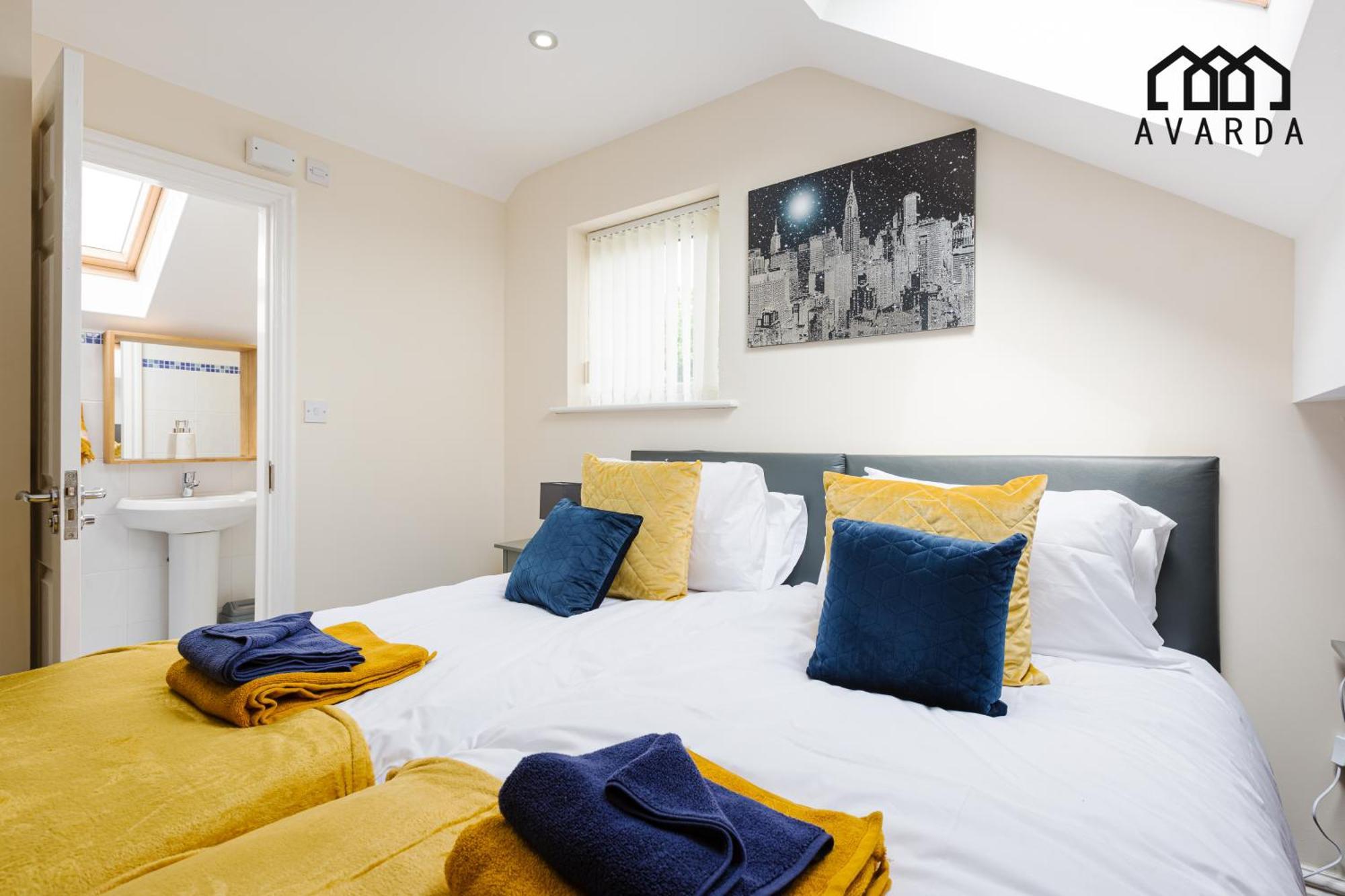 Oxheys House - 5 Bedrooms Contractors Parking Preston  Szoba fotó